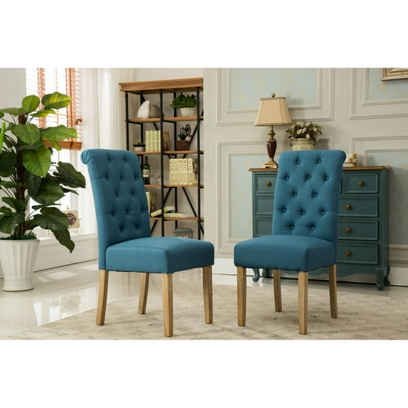 Solid Wood Frame - Armless Design - Kitchen or Dining - Get Comfortable Seating for 2
