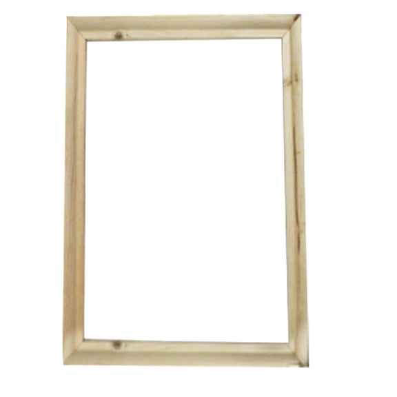 Solid Wood Frame for Canvas Oil Painting, DIY Inner Picture Frame in Various Sizes from 15x15cm to 50x60cm, Eco-Friendly Natural Wood for Artists, Easy-to-Assemble Painting Supplies