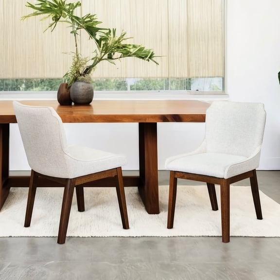 Solid Wood Frame | Fit for Dining or Living | Comfortable Full - back Support