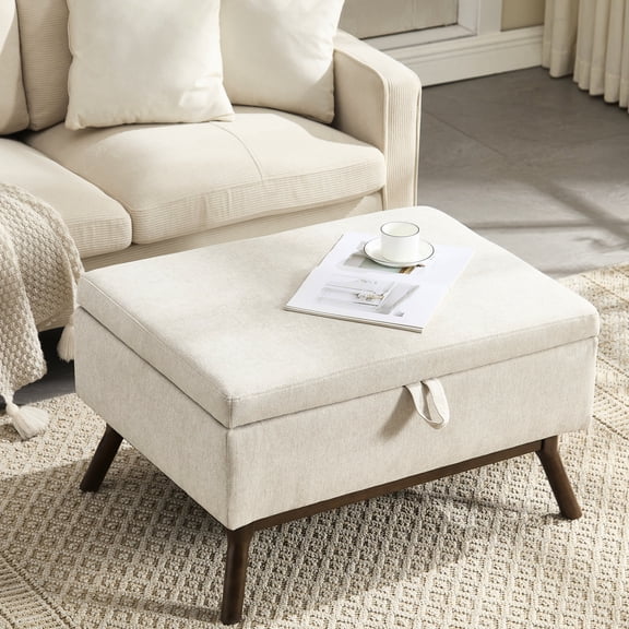 Solid Wood Frame + Lifting Lid - Can Be a Cocktail Table - Living Room - Stable and Elegant