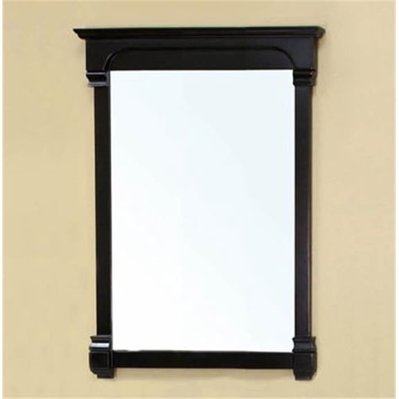 Solid Wood Frame Mirror - Espresso - 24x2.4x41.5