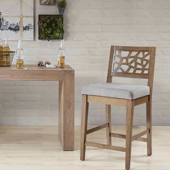 Solid Wood Frame & Polyester Material - Enjoy Durable and Comfortable Seating