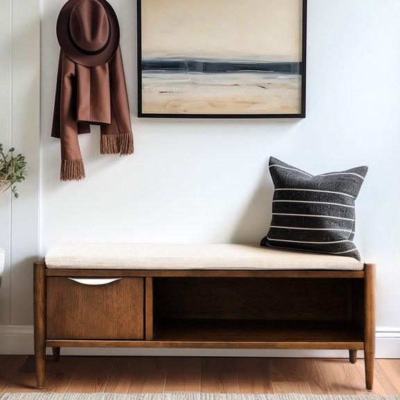 Solid Wood Frame | Removable Cushion Feature | Guest Room Enhancement
