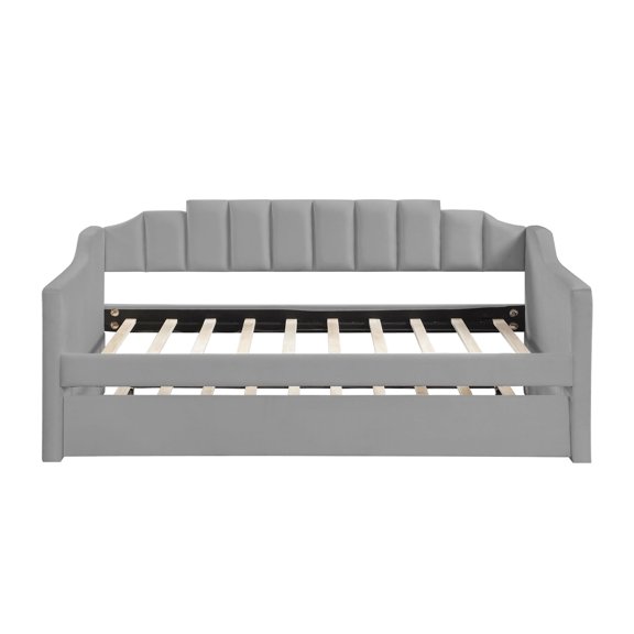 Solid Wood Frame - Twin Velvet Sofa Bed - Vacation Home - Convenient Accommodation