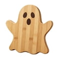 thumbnail image 1 of Solid Wood Halloween Serving Tray, Shaped Rectangular Household Board with Spooky Design, Multipurpose Tea Tray and Chopping Board for Kitchen Party and Table, 1 of 6