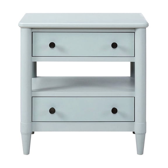 Solid Wood+MDF Construction - 2 Storage Drawers with Felt & Cedar Linings - Bedroom Side Use - Organized Storage