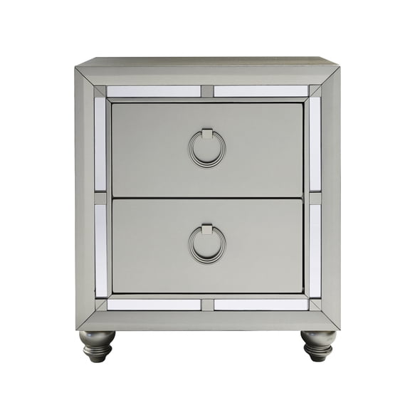 Solid Wood MDF Construction - Center Metal Glide Drawers - Bedroom Setting - Smooth Storage Experience