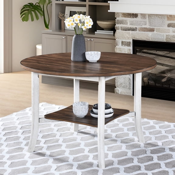 Solid Wood+MDF Material, Stable Table - Durable for Long-Term Use