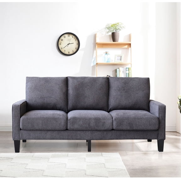 Solid Wood & Metal Frame | Removable Cushion Cover | Home Entertainment Area