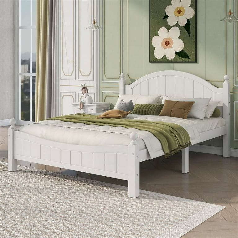 White queen headboard and on sale footboard