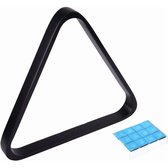 Solid Wood Pool Ball Rack Billiard Ball Triangle Rack, Pool Table Ball Holder Positioning Rack,2-1/4" Pool Ball Rack