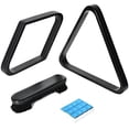 thumbnail image 1 of Solid Wood Pool Ball Triangle Rack, Pool Table Ball Holder Positioning Rack,2-1/4" Pool Ball Rack, 1 of 7