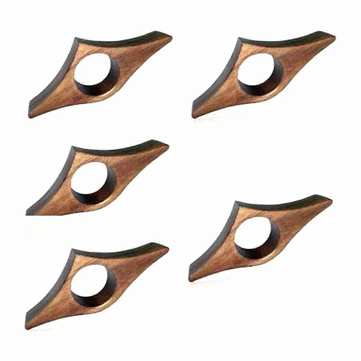 Solid Wood Press Book Reader Tool,Wooden Thumb Bookmark,Book Accessories For ,Gift For Reader Walnut Color