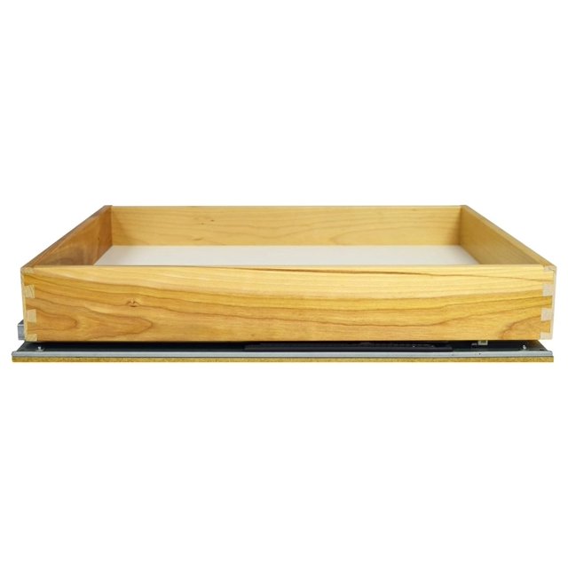 Solid Wood PullOut Drawer Organizer for Gliding Soft Close