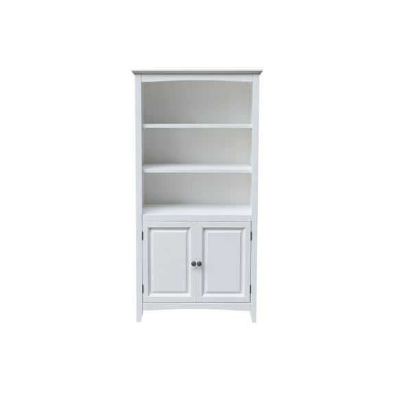 Solid Wood Shaker Bookcase - 60"H