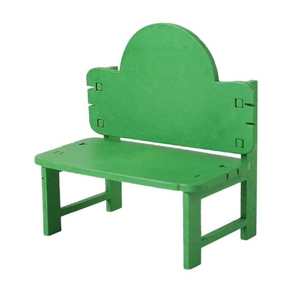 Solid Wood Small Chair - Handmade Durable Compact Multi-Functional Seat, Side Table, or Decorative Accent for Klds Room, Balcony, Home Decor, Gift for Wooden Furniture Lovers