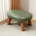 thumbnail image 1 of Solid Wood Stool, Small Foot Stool for Living Room, Sturdy Wooden Step Stool for Home, Entryway, and Kids Use, 1 of 9