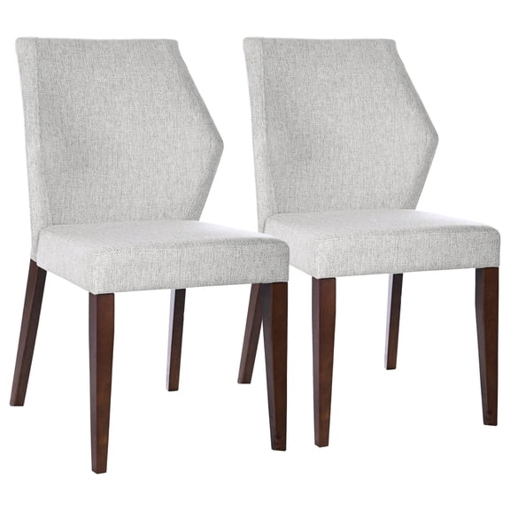Solid Wood Structure with Brown Tone | Suitable for Mid-Century Modern Dining | Durable and Minimal Assembly Required