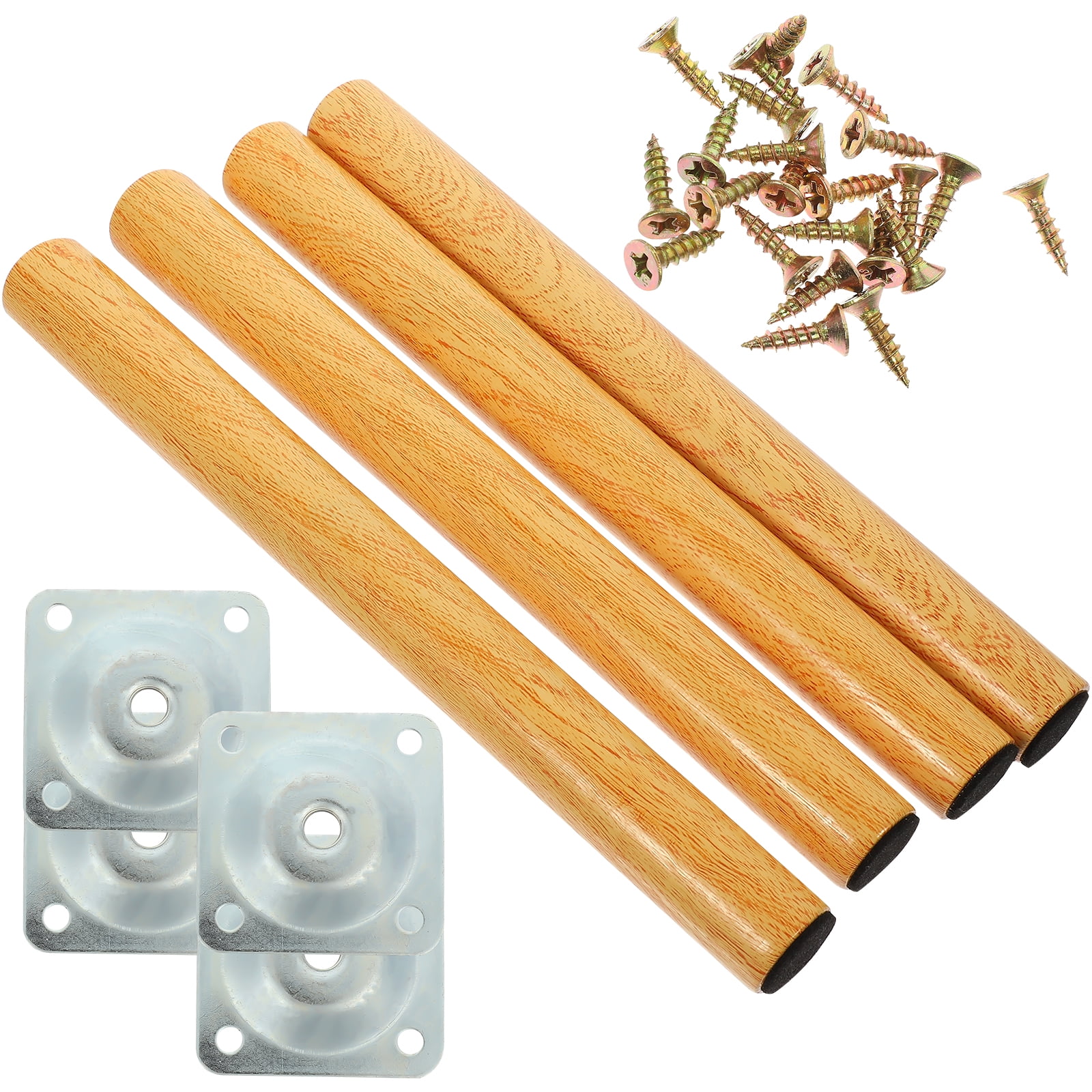 Solid Wood Table Legs Office Desk Accessories Couch Furniture Feet Wooden for Extenders