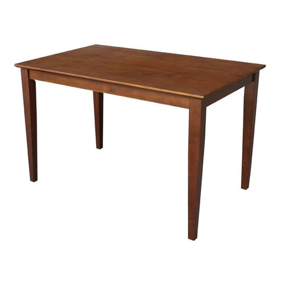 Solid Wood Top Table, Shaker Legs
