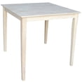 thumbnail image 1 of Solid Wood Top Table, Shaker Legs, 1 of 9