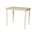 thumbnail image 1 of International Concepts Solid Wood Top Table - Turned Legs, 1 of 9