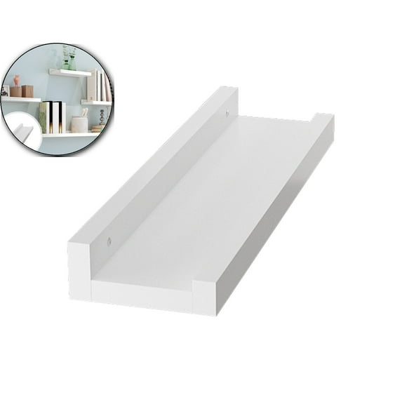 Solid Wood Wall Shelf, Bedroom Partition Rack, Living Room Decorative Storage Shelves for Home Organization Display