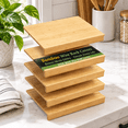 Solid Wood Wire Shelf Covers, 24