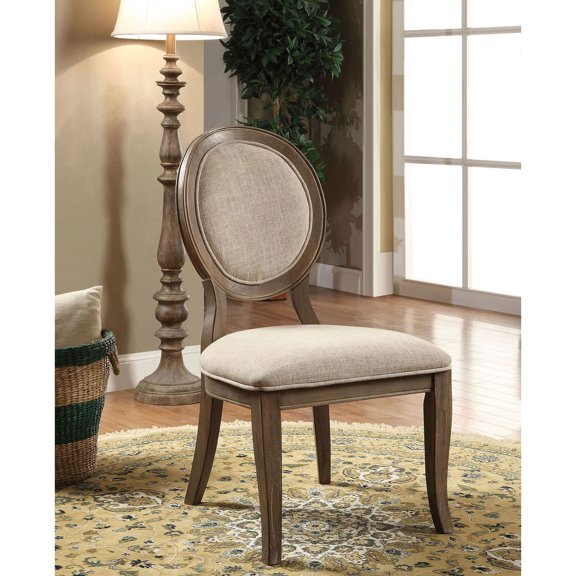 Solid Wood and Fabric Combination | Fit for Any Dining Occasion | Stylish Addition to Your Dining Room