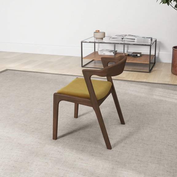 Solid Wood and Foam, Mid - Century Style / Fit for Condo Living