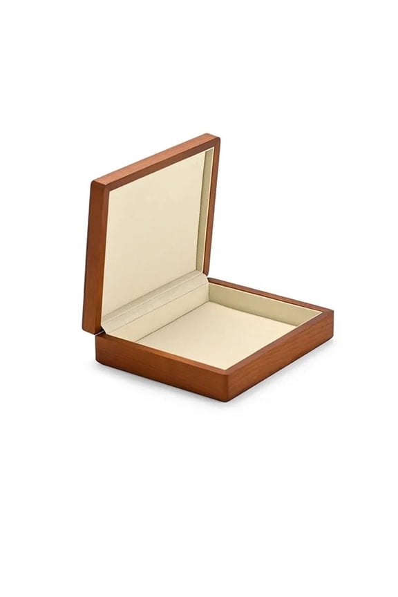 Solid Wooden Jewelry Display Box Ring Display Holder With Microfiber Jewelry Box Stand For Jewelry Organizer Packing Box