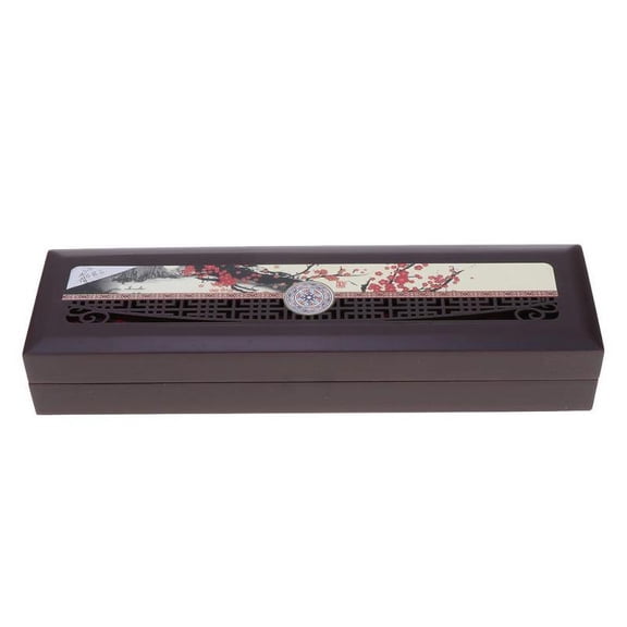 Solid Wooden Pendant Necklace Storage Box,Vintage Keepsake Gifts Box, Wood Jewelry Organizer Display for Women Girls