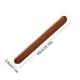 thumbnail image 1 of Solid Wooden Rolling Pin, Lightweight and Comfortable Kitchen Tool for Baking Pasta Cookies Pizza and Fondant,15.75In(Large), 1 of 8