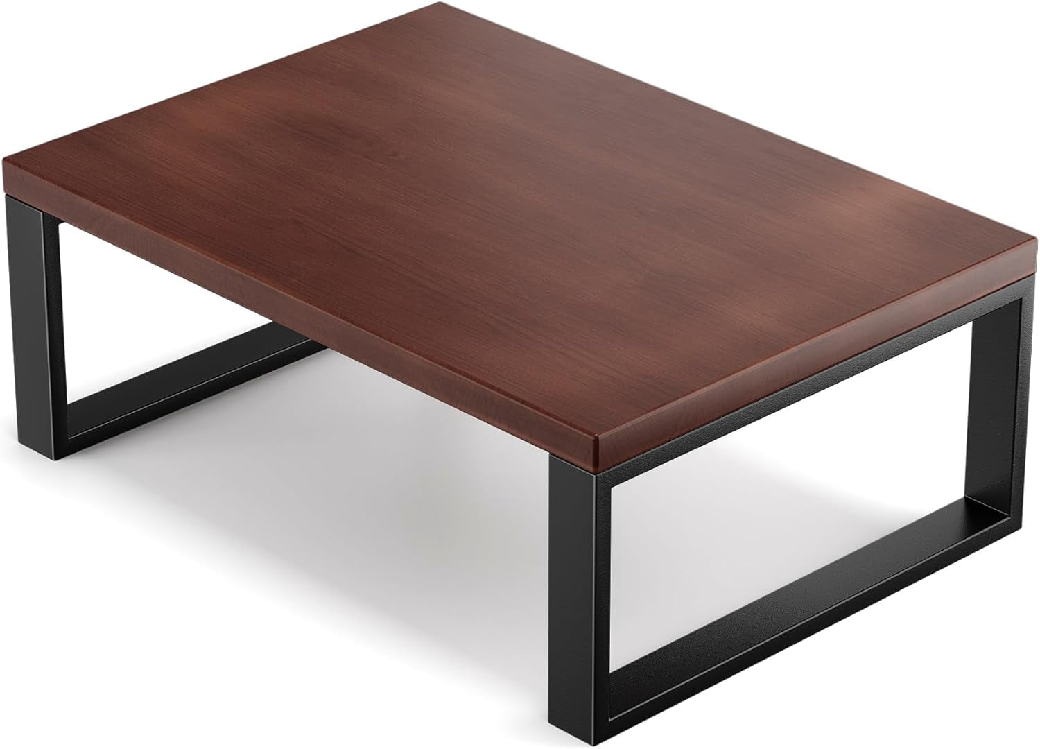 Solid Wood Step Stool - 13.8"x10.3"x10.2" Bedside/Kitchen Footrest, Holds 400lbs, Easy Assembly (Brown Oak) - View #5