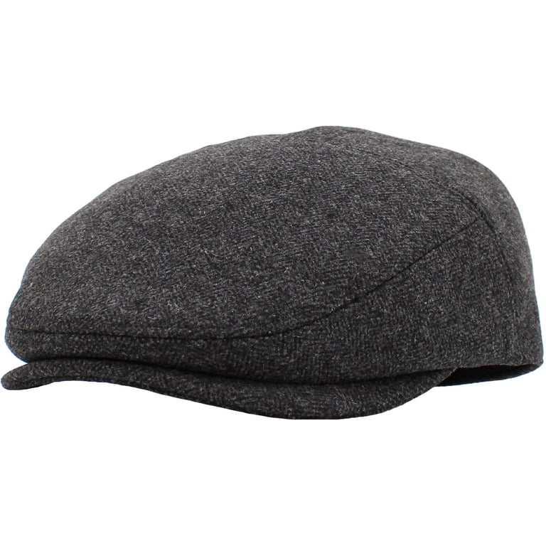 Solid Wool Blend Newsboy Ivy Gatsby Cabbie Ascot Hat Cap  display picture 3