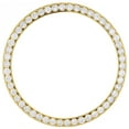 thumbnail image 1 of Solid Yellow Gold Beadset Diamond Bezel For 36mm Rolex DateJust Day-Date 1.57 CT, 1 of 2