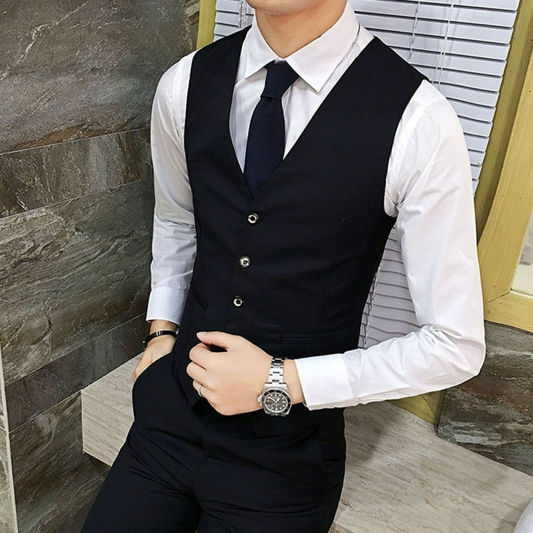 Waistcoat mens cheap style