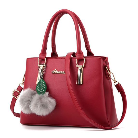 Solid color Purses for Women Tote Purse and Wallet Set Shoulder Satchel Bags