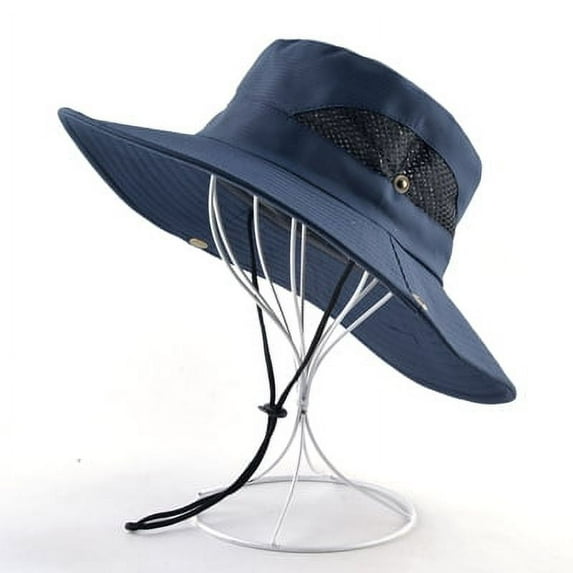 Solid color sun hats for men Outdoor Fishing cap Wide Brim Anti-UV beach caps women Bucket hat Summer Hiking camping bone Sun Bucket Hat for Men Women 3” Wide Brim UPF 50+ Bucket Fishing & Beach Hats