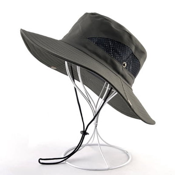 Solid color sun hats for men Outdoor Fishing cap Wide Brim Anti-UV beach caps women Bucket hat Summer Hiking camping bone Sun Bucket Hat for Men Women 3” Wide Brim UPF 50+ Bucket Fishing & Beach Hats