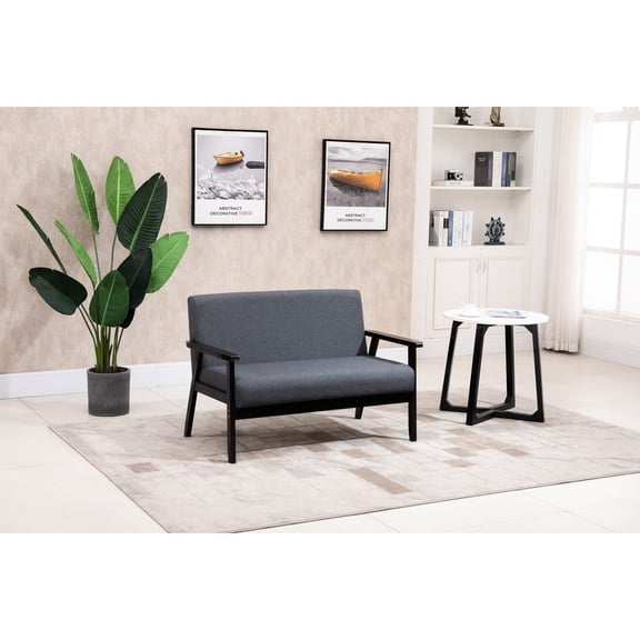 Solid wood arms, 30" product height - Elegant appearance in home