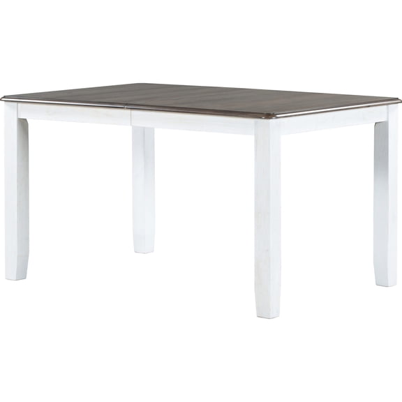 Solid wood legs, MDF tabletop - Ensures durability - Family dining - Robust and useful set