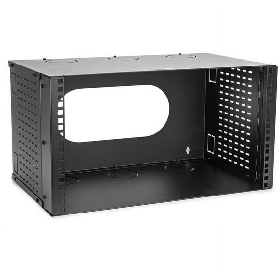 Rocstor Y10E026-B1 6U Wall Mount Network Rack Low Profile