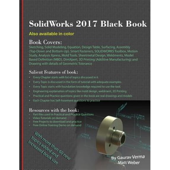 SolidWorks 2017 Black Book (Paperback)