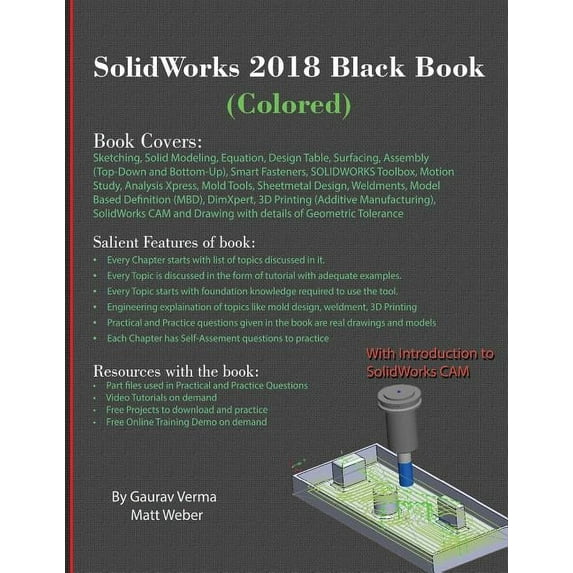 SolidWorks 2018 Black Book (Colored), (Paperback)