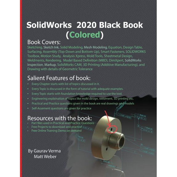 SolidWorks 2020 Black Book (Colored), (Paperback)