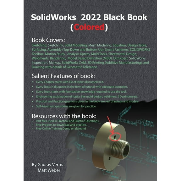 SolidWorks 2022 Black Book (Colored), (Hardcover)