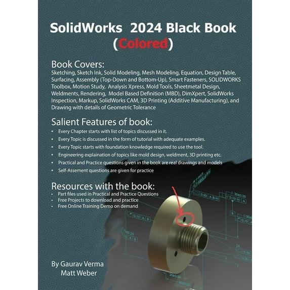 SolidWorks 2024 Black Book: (Colored), (Hardcover)