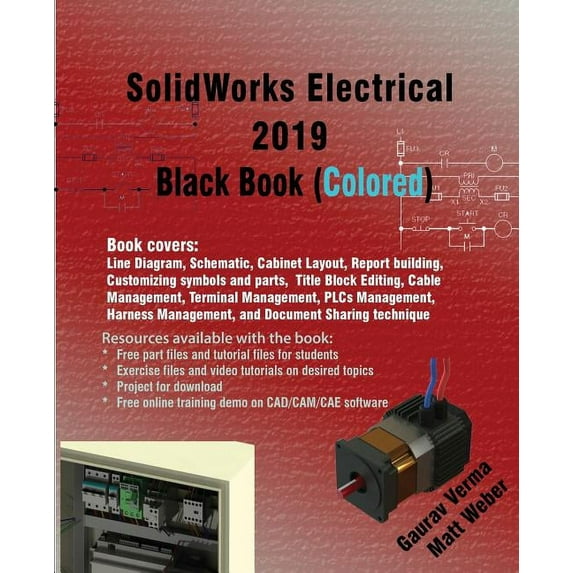 SolidWorks Electrical 2019 Black Book (Colored), (Paperback)
