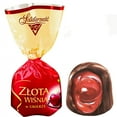 thumbnail image 1 of Solidarnosc Zlota Wisnia Candy Chocolate Glazed With Cherry Liquor Filling Classic Polish Candy 226g / 0.5lb, 1 of 1